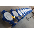 Teflon PTFE Lug Type Butterfly Valve with Ce ISO Wras Approved